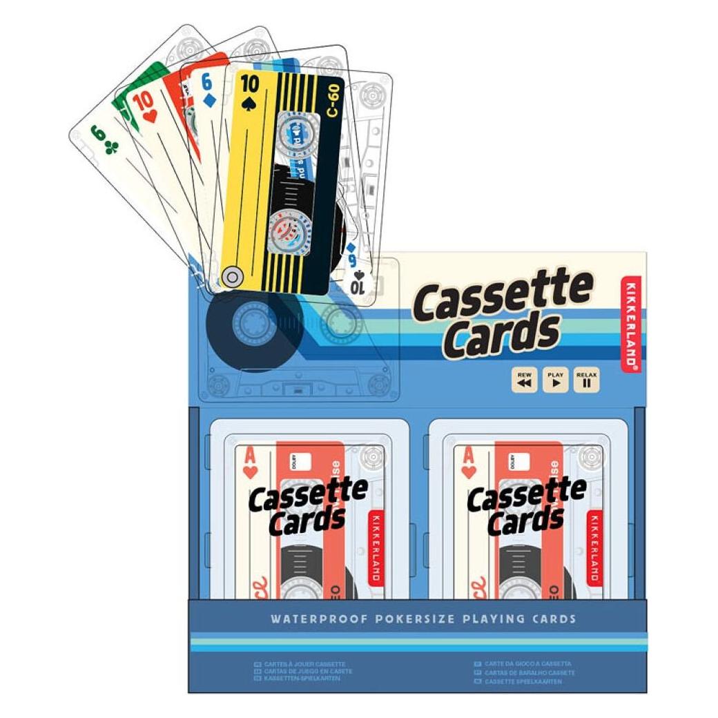 Kikkerland - Cassette Playing Cards (GG285) (Deutsch, Englisch, Französisch, Italienisch, 2 - 4 Spieler) (GG285)