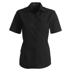 Damen Bluse kurzarm "1567" - 4XL - schwarz
