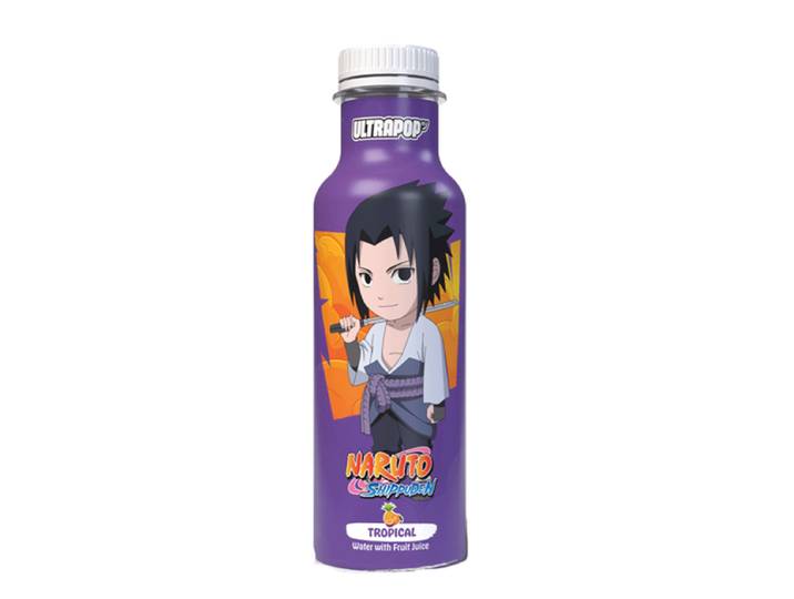 Ultra Pop Naruto Sasuke Boisson saveur jus tropical 33 cl