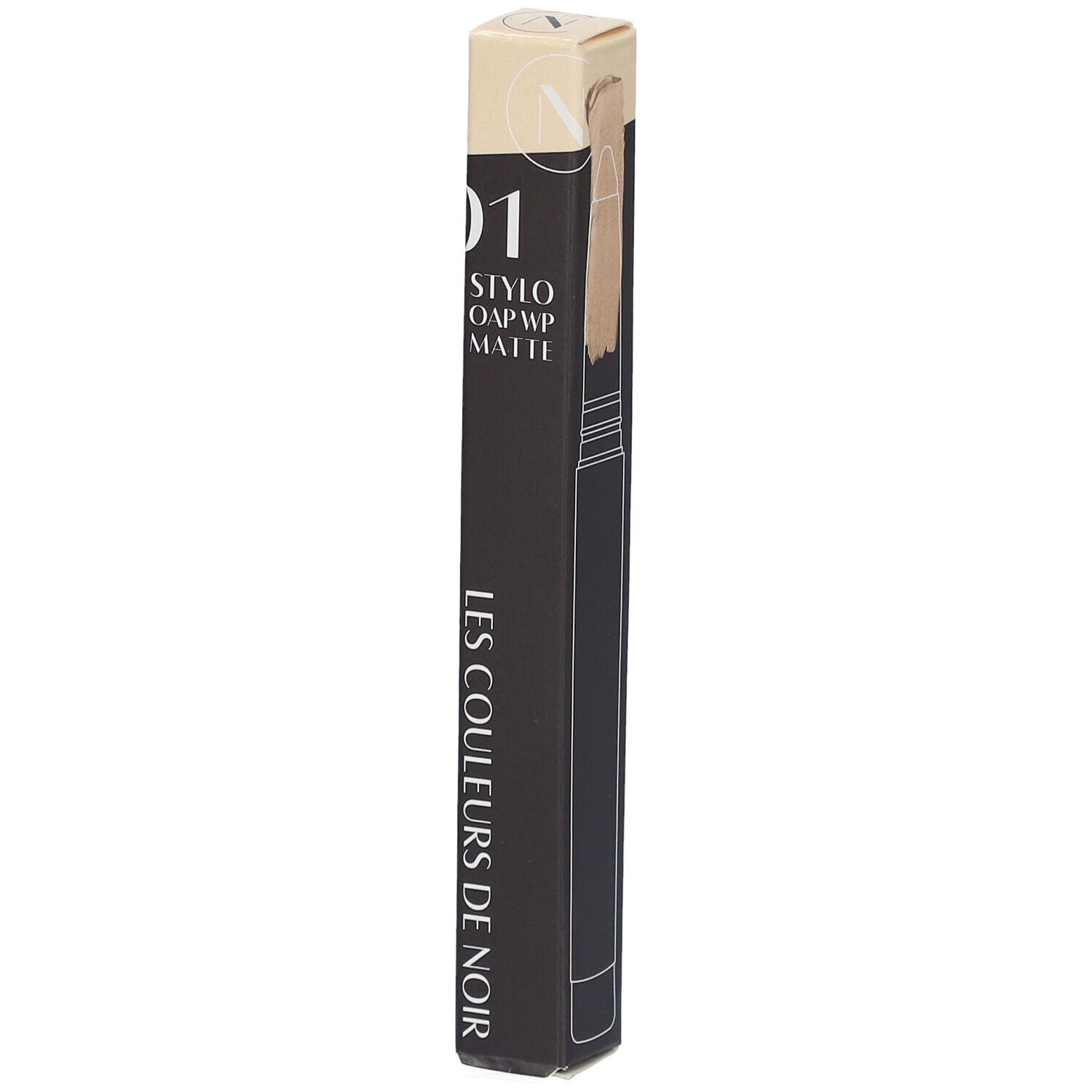 Les Couleurs de Noir Stylo OAP WP Matte 01 Casual Silk 1 St Make up