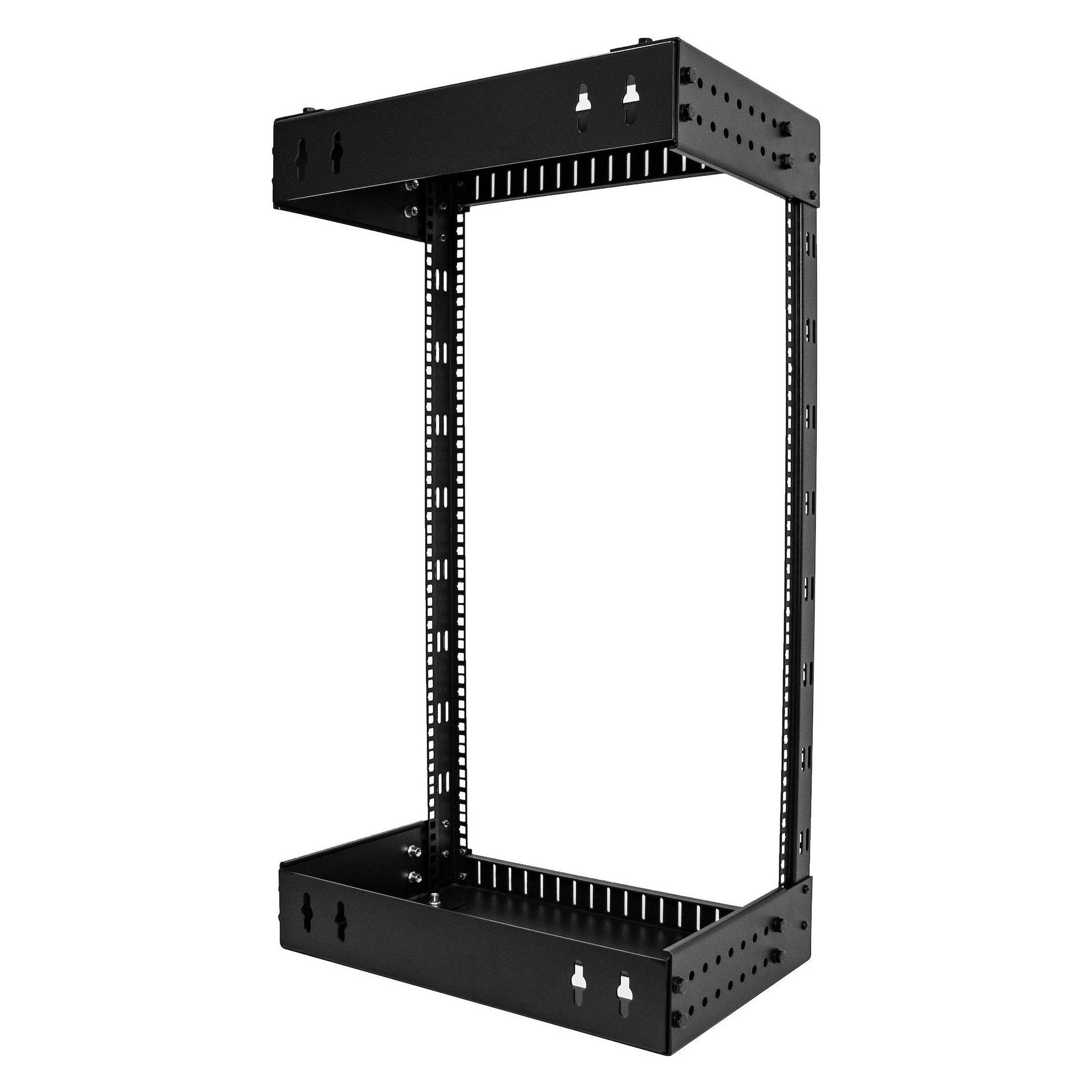 StarTech 18U Open Frame Rack (18 HE, 19 Zoll Rack) (RACK-18U-20-WALL-OA)