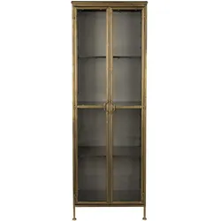 Zuiver Vitrine Gertlush Metall Gold Messing
