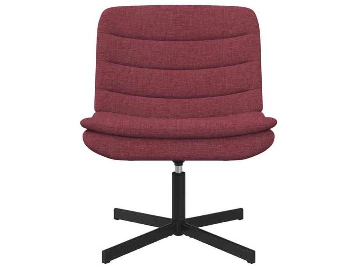 Les Soldes  Chaise pivotante de bureau (1 pc) - CLOUD - Maximum 110 kg par siège - Bordeaux 63x75x76 cm tissu J1428