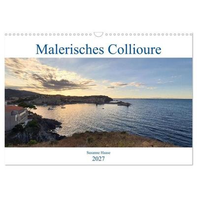 Malerisches Collioure in Südfrankreich (Wandkalender 2027 DIN A3 quer), CALVENDO Monatskalender