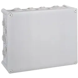 Legrand 092092 Abzweigdose Plexo, 360 x 270 x 124 mm (HxBxT), IP 55, 10 Membran-Einführungen