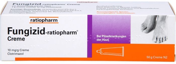ratiopharm GmbH FUNGIZID-ratiopharm Creme 50 g