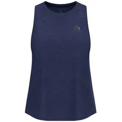 Odlo, Damen, Funktionsshirt, Zeroweight Engineered Chill Tec Tank Crew Neck (XL), Grau