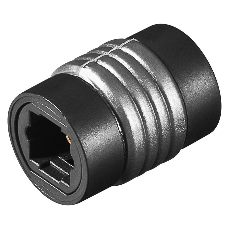 Goobay Toslink Digital Audio Kupplung, Buchse zu Buchse (Toslink Adapter) (11926)