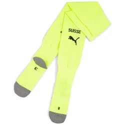 PUMA Team SFV Schweiz Stacked Logo Stutzenstrümpfe 90 - yellow alert/puma black 47-49