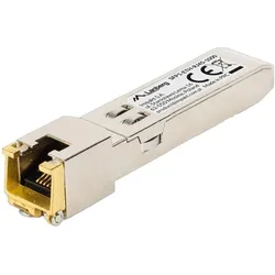 Lanberg Moduł SFP MODUŁ SFP RJ45 ETH 1GB/S MIEDŹ GIGABIT 100M, Transceiver, Silber