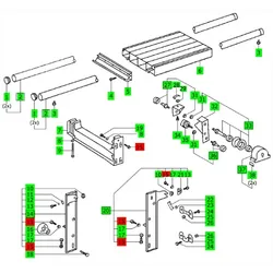 FESTOOL Zylinderschraube M6x30 für Schiebetisch