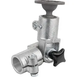 ROHRVERBINDER GELENK, FÜR RUNDROHRE, FORM:B, MIT KUGELGELENK, ALUMINIUM, KOMP:STAHL, A=30,1
