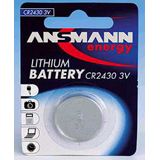 ANSMANN CR2430 Lithium Knopfzellen Batterie 3.0 V 1er Pack