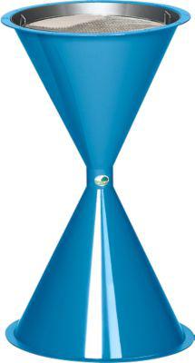 Standascher, aus Kunststoff, blau