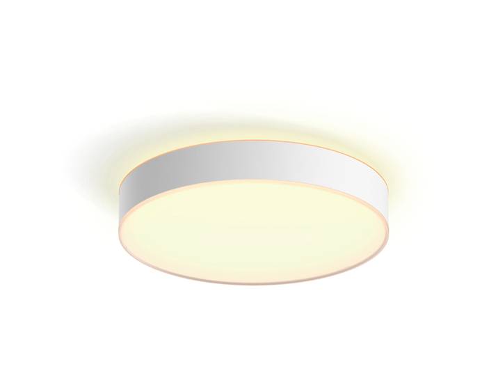 Deckenlampe Philips Hue weiss Metall/Kunststoff 4500 lm Dimmbar B 476 mm - LED - Lichtfarbe: Warmweiss - Kaltes Tagesweiss - LED Energiesparlampen