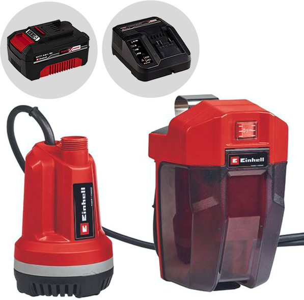 Einhell GE-PP 18RB Li - Pompe immergée à batterie 18V 4Ah