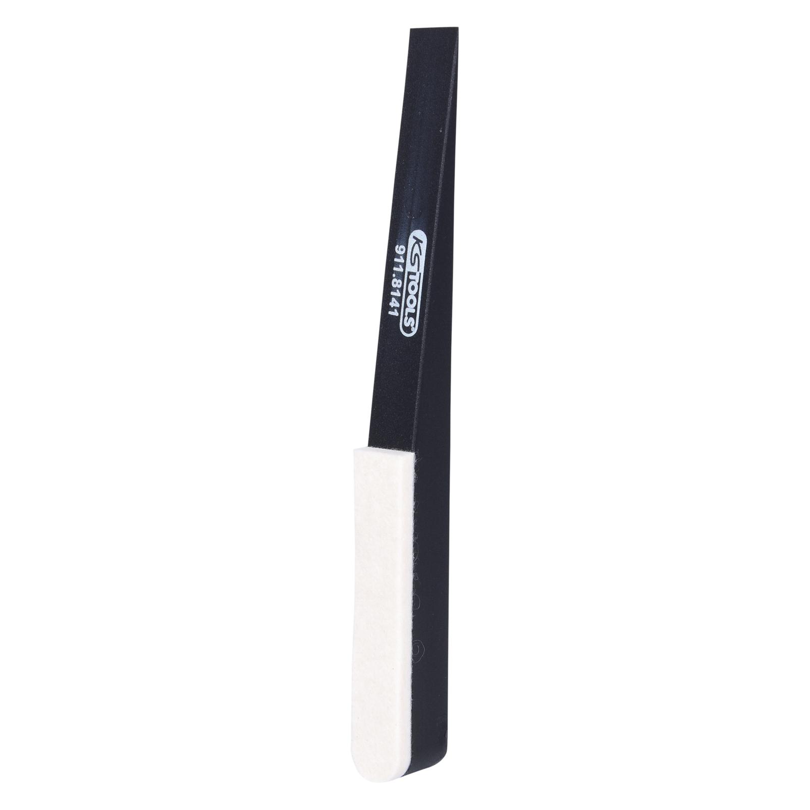 KS Tools Zierleistenkeil mit Filz, 250mm x B=20mm (911.8141)