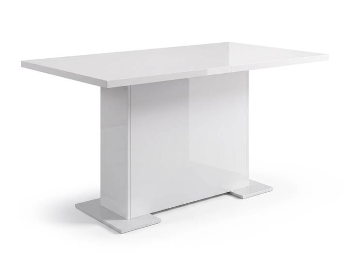 Table de repas Terni Blanc Brillant - Basika