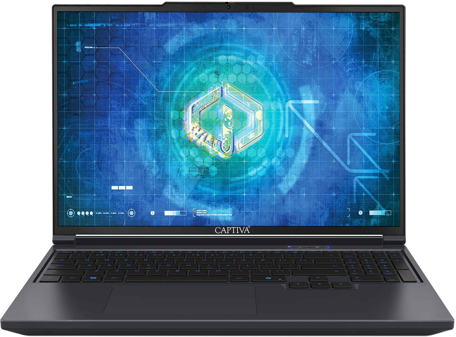 CAPTIVA Gaming-Notebook "Highend Gaming I10-1100GE", schwarz, 32 GB RAM 2.000 GB SSD, Core i9, ohne Betriebssystem, Notebooks, Gaming-Notebook