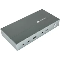 Kabelmeister Universelle Thunderbolt 4 Dockingstation (USB-C (USB-C), Dockingstation + USB Hub, Schwarz