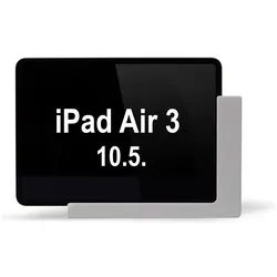TabLines TWP015S Wandhalterung für Apple iPad Air 3 10.5 (2019), silber, Tablet Halterung, Silber