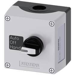 Siemens 3SU1801-0AQ00-2AB1 3SU18010AQ002AB1 Gehäuse für Befehlsgeräte mit Drehschalter Hand/0/Auto 1 St. Piece