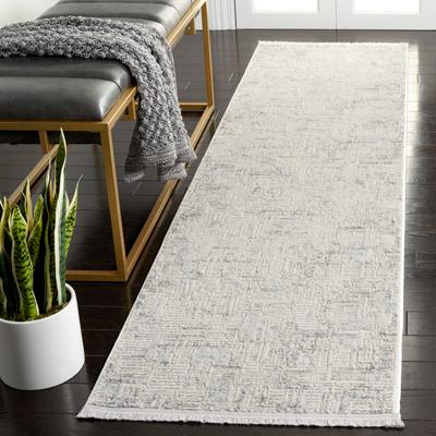 SAFAVIEH Whisper Hanako Contemporary Fringe Rug