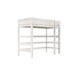 Lifetime Hochbett mit Leiter 120cm   ¦ weiß ¦ Maße (cm): B: 207 H: 177 T: 132.0
