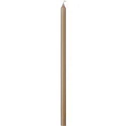 IB Laursen Dünne hohe Kerze 30 cm, Ø 1,3 cm, leinen