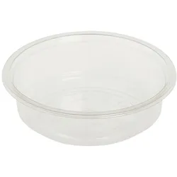 VEPATIM 50 Feinkostbecher transparent aus PLA 240 ml Ø 12,1 cm