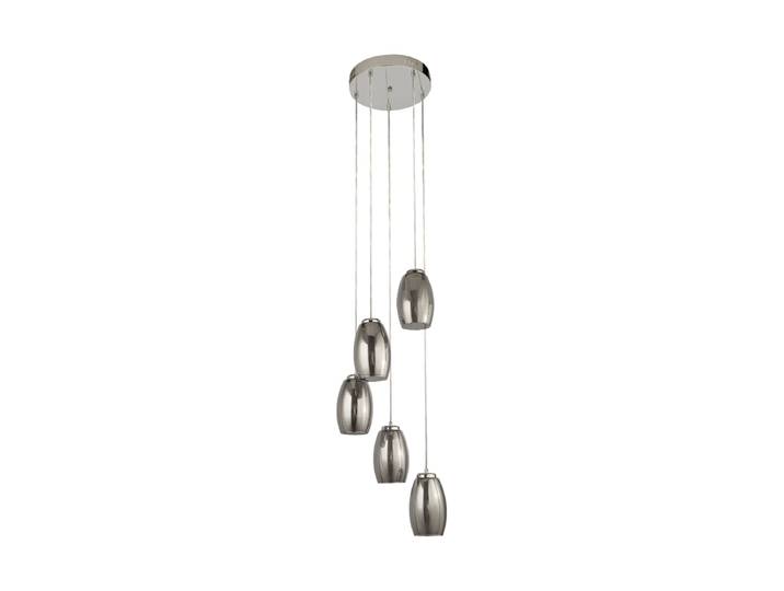Multi-Drop Design LED Pendellampe Cyclone 5-Flammig Chrom Searchlight