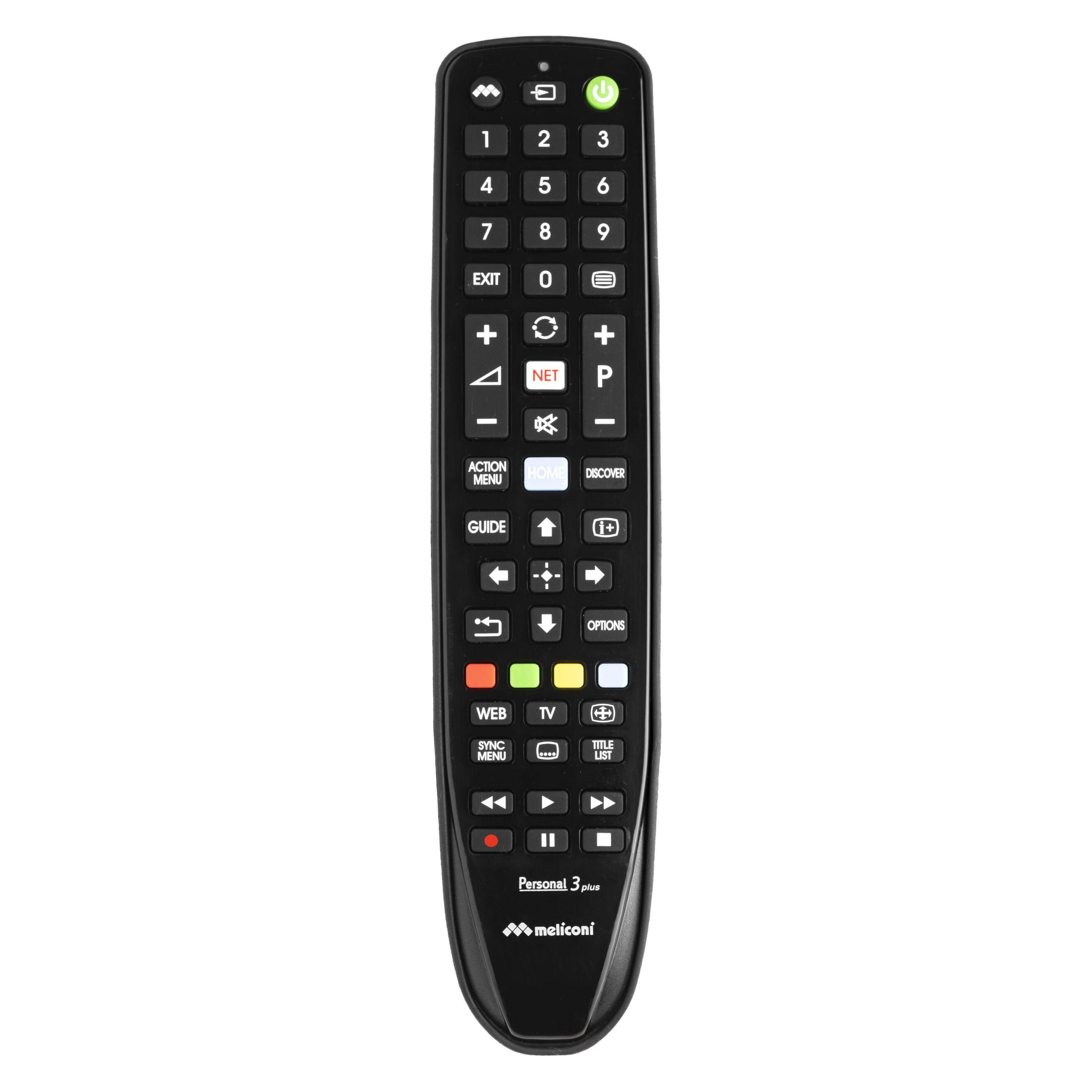 Meliconi Gumbody Personal 3 plus (Gerätespezifische Fernbedienung, Miracast) (806074)
