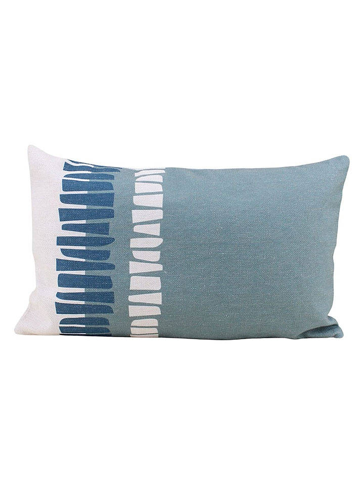 Ornami Outdoor-Kissen "Simnie" in Hellblau - (L)30 x (B)50 cm - onesize
