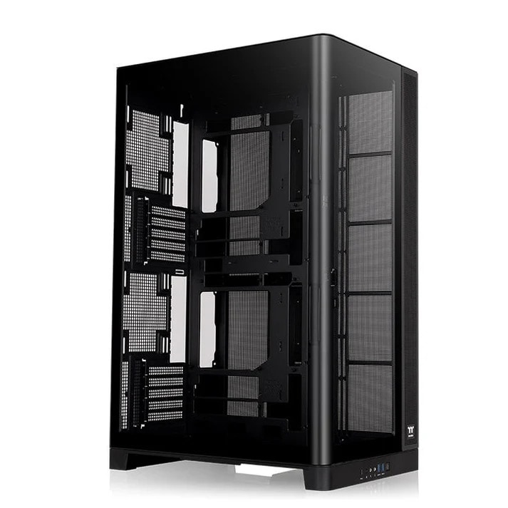 Thermaltake Capo X Dual TG Black ARGB Gaming PC Gehäuse Tower Black Seitenfenster