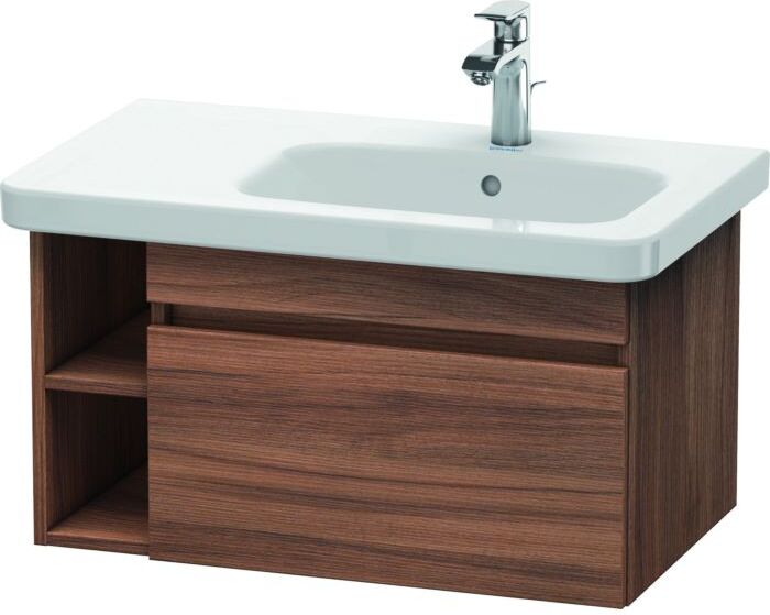 Duravit DuraStyle Waschtischunterbau DS639307979 Nussbaum Natur, 73x44,8x39,8cm, Becken rechts