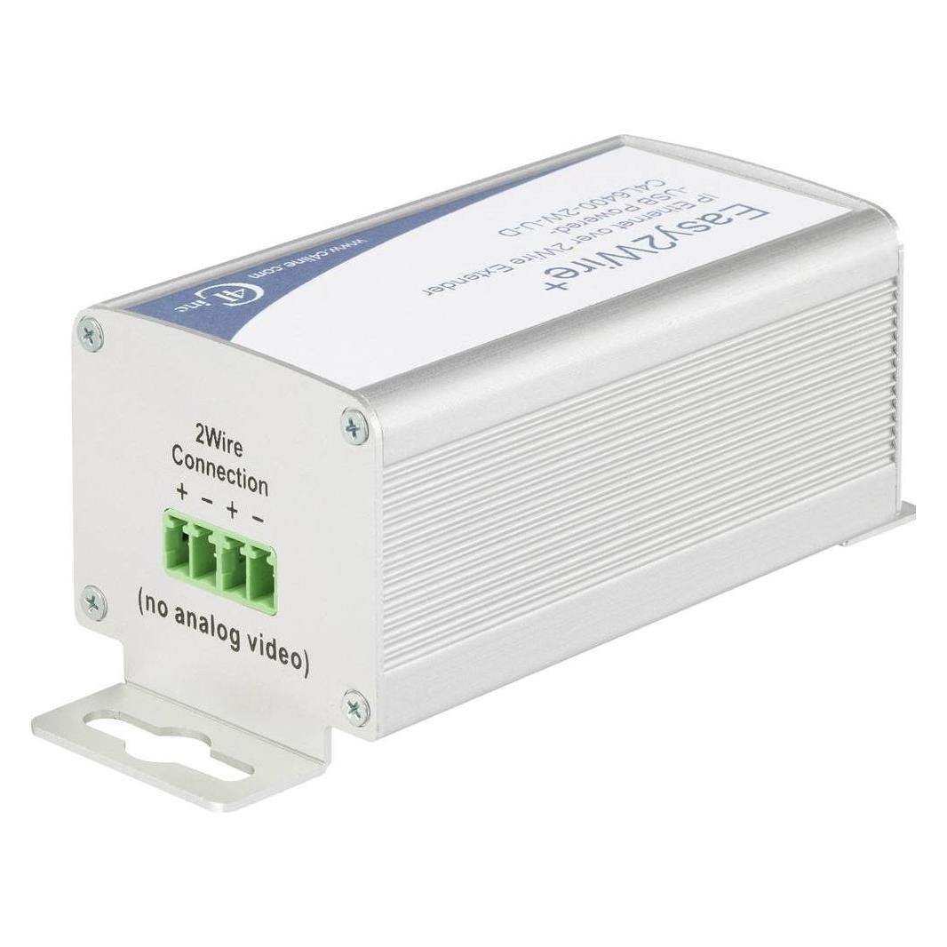Renkforce RF-2982884 Netzwerkverlängerung 2-Draht Reichweite (max.): 400m 2 St. 100MBit/s ohne PoE- (RF-2982884)