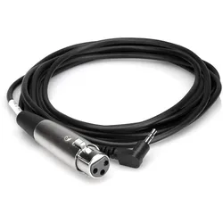 Hosa Mikrofonkabel XLR3F auf 3.5mm, 0,3m