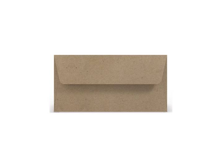 Paperado Umschläge DL, FSC Mix Credit, 110x220mm, 120g/m2, Beutel 5Stück