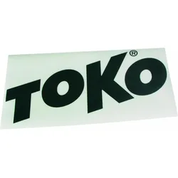 Toko Letter Sticker Black neutral