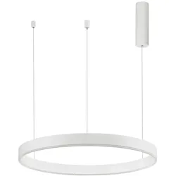 Nova Luce 9190740 Motif LED Pendelleuchte Weiß