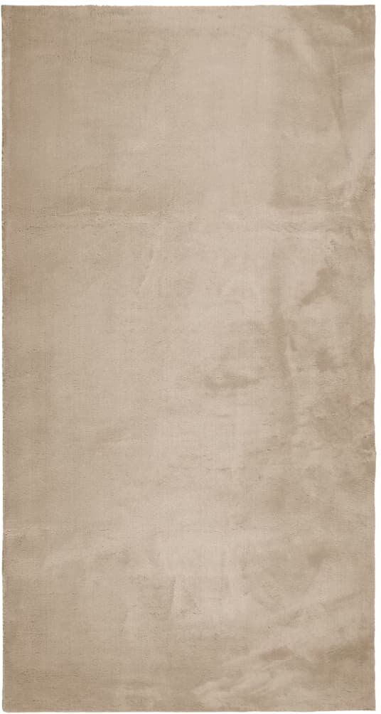 17 Stories Rug "HUARTE" Short Pile Soft and Washable Sand Sand Rectangle 80 x 150cm