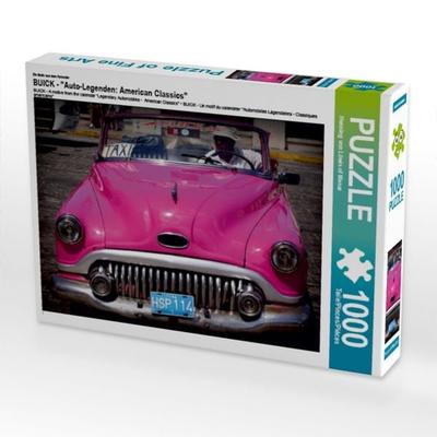 CALVENDO Puzzle BUICK - Ein Motiv aus dem Kalender 'Auto-Legenden: American Classics' | 1000 Teile Lege-Größe 64x48cm Foto-Puzzle für glückliche
