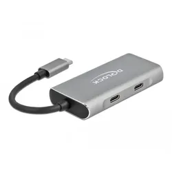 DeLOCK Externer USB 3.2 Gen 2 USB Type-C Hub mit USB Typ-A / USB Type-C