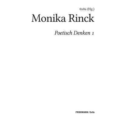 Poetisch denken 1, Taschenbuch von , Frohmann, 978-3-944195-20-9