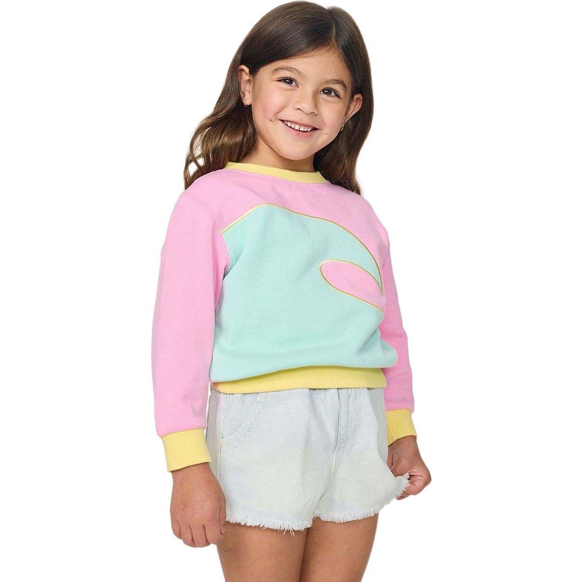 RipCurl Surf Wave Crew-girl pink (0020) 45689 02ZJFL-0020-1-2