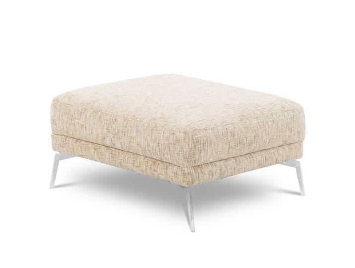 P & B Hocker Spring, Beige, Metall, rechteckig, 96x45x80 cm, Wohnzimmer, Hocker, Sitzhocker