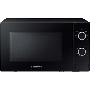 Samsung Mikrowelle MS20A3010AL/EG, 700 Watt, schwarz, mit Drehteller, Garraum 20 Liter