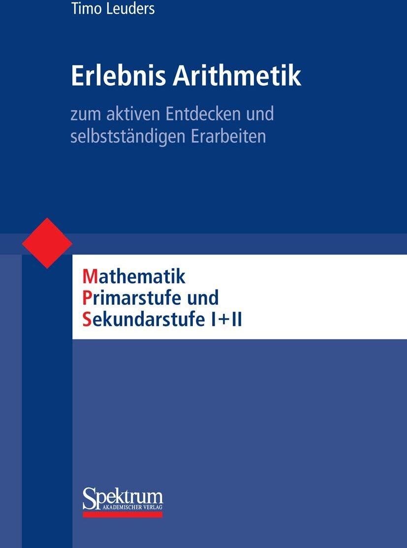 Timo Leuders - Erlebnis Arithmetik - Preis vom 10.10.2026 11:48:34 h