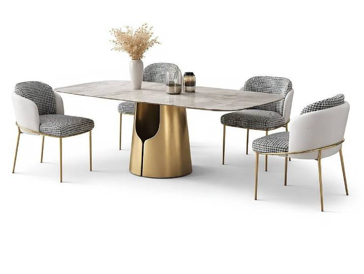 Xlmoebel Esstisch Moderner Esstisch aus Holz – Design Tisch für Esszimmer Sofort (Esstisch, Esstisch), Hergestellt in Europa