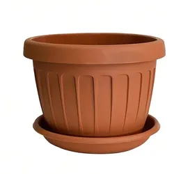 Bama runde Bodenvase, 60 cm Durchmesser, mit 80-Liter-Untertasse